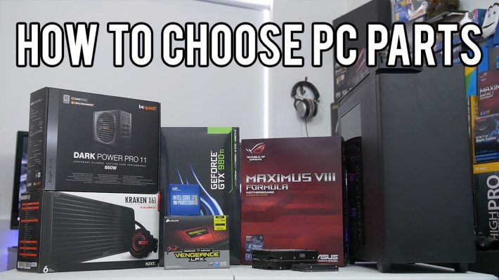 طريقة تجميع pc