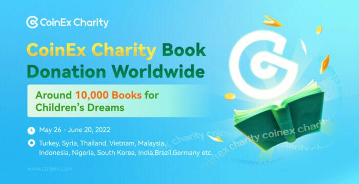 التبرع بكتاب CoinEX الخيري في جميع أنحاء العالم وتقديم أكثر من 10,000 كتاب للأطفال