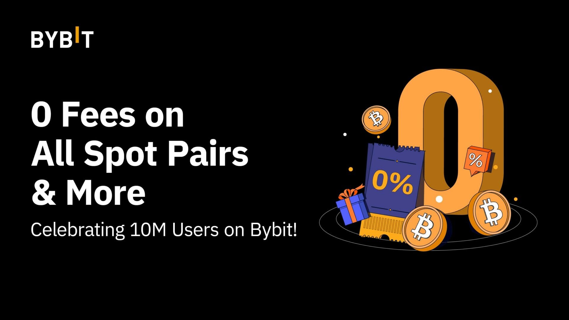 منصة Bybit تحتفل ب 10 ملايين مستخدم وتقدم رسوم صفرية على التداول الفوري وميزات إضافية