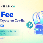 عرض تداول العملات المشفرة بدون رسوم على CoinEx بالاشتراك مع Banxa