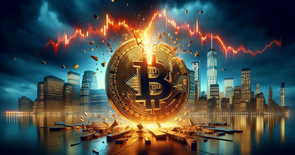 خسر البيتكوين 50 مليار دولار من القيمة السوقية بعد انتشار اخبار الموافقة الكاذبة لصندوق ETF