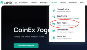 منصة CoinEx تطلق "التداول التجريبي".. إليك التفاصيل