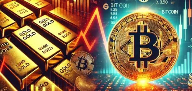 سعر الذهب يصل إلى قمته التاريخية.. فهل سيؤثر على سعر البيتكوين؟