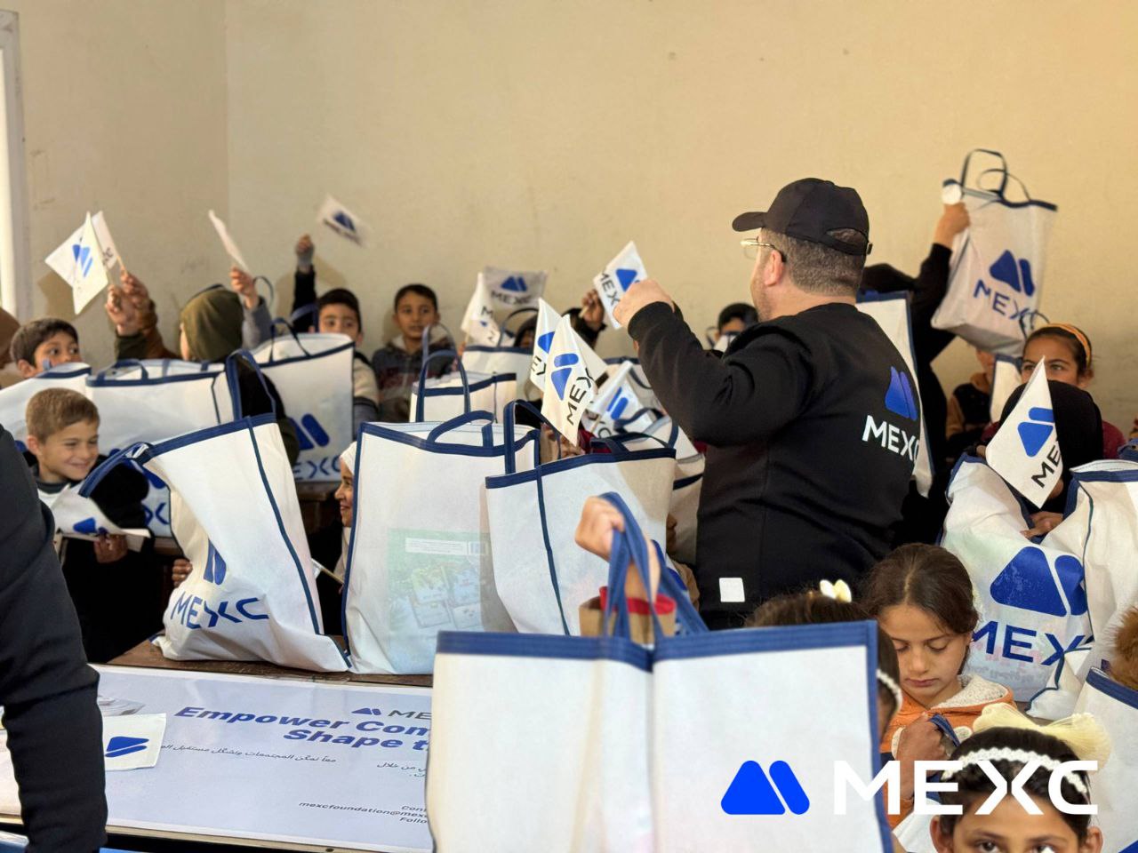 منصة MEXC تستضيف فعالية ما قبل عيد الفطر للأطفال في سوريا