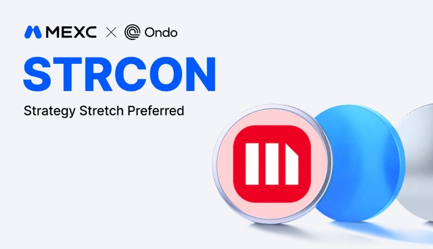 منصة MEXC تدرج سهم STRCON لشركة Strategy للتداول الفوري