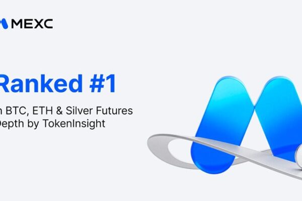 منصة MEXC تتصدر تقرير TokenInsight لسيولة عقود BTC وETH والفضة لشهر يوليو 2026
