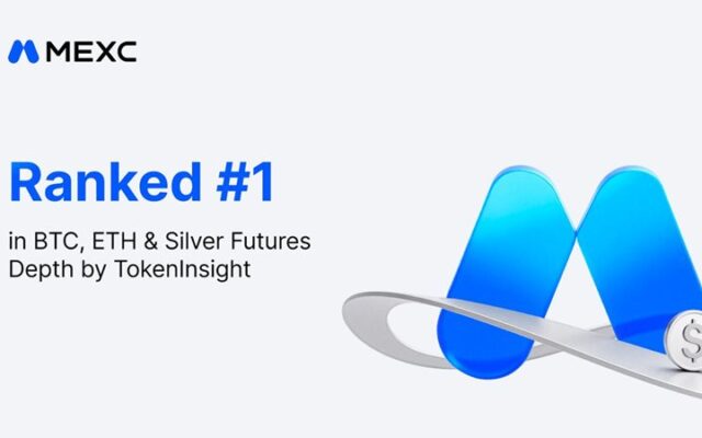 منصة MEXC تتصدر تقرير TokenInsight لسيولة عقود BTC وETH والفضة لشهر يوليو 2026
