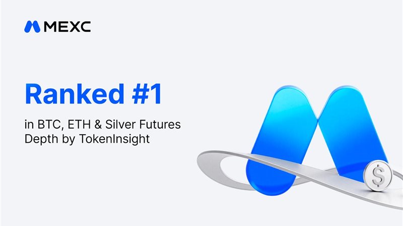 منصة MEXC تتصدر تقرير TokenInsight لسيولة عقود BTC وETH والفضة لشهر يوليو 2026