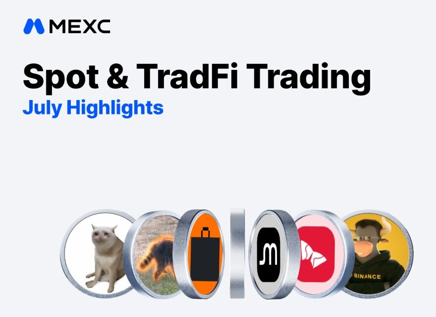 إنجازات منصة MEXC في يوليو: ارتفاع تداول العقود الآجلة للأسهم 111% واستحواذ الأسهم المرمّزة على 62% من التداول الفوري