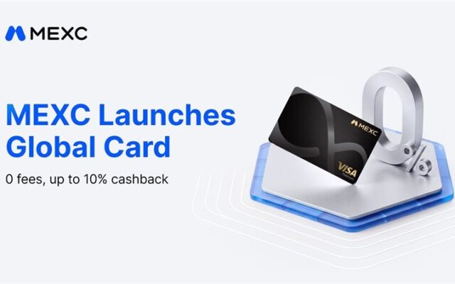منصة MEXC تطلق بطاقة MEXC Global مع كاش باك يصل حتى 10%