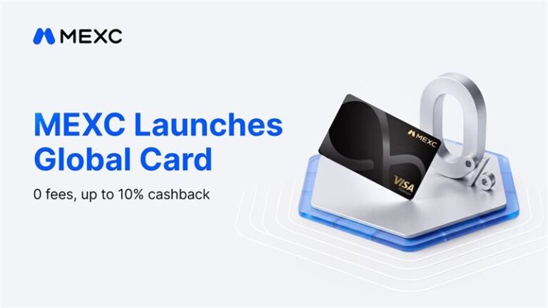 منصة MEXC تطلق بطاقة MEXC Global مع كاش باك يصل حتى 10%