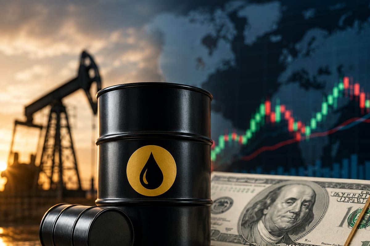 سعر النفط يقترب من أعلى مستوى له هذا العام: فهل سينهار سوق العملات الرقمية والأسهم؟